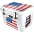 American Flag Distressed YETI Tundra 35 Hard Cooler Skin