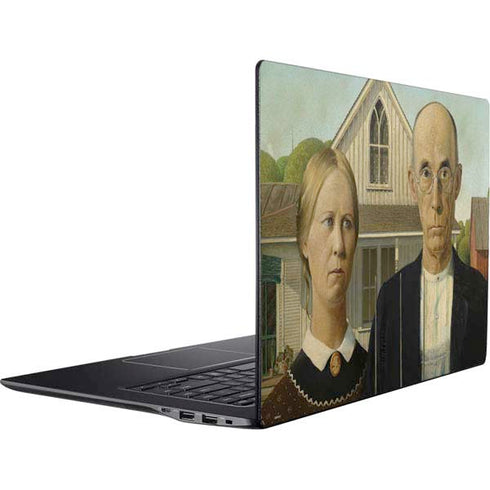Grant Wood American Gothic Ativ Book 9 (15.6in 2014) Skin