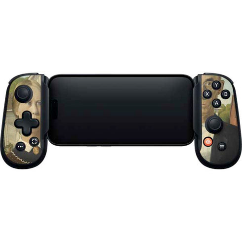 Grant Wood American Gothic Backbone One for iPhone Game Controller Skin