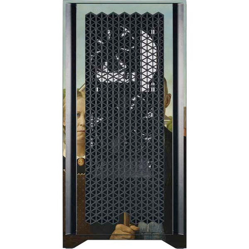 Grant Wood American Gothic Corsair 4000D Tempered Glass Mid-Tower ATX Case Skin