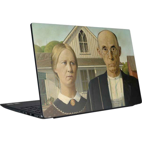 Grant Wood American Gothic Dell Vostro Skin