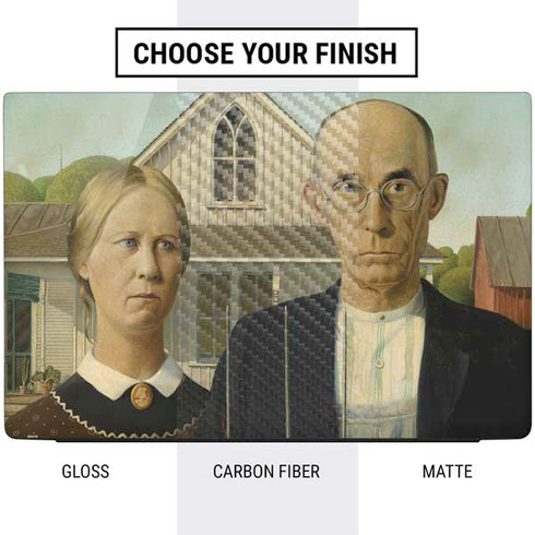 Grant Wood American Gothic Dell Vostro Skin