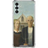 Grant Wood American Gothic Galaxy A13 5G Clear Case
