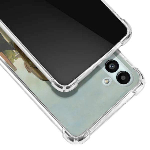 Grant Wood American Gothic Galaxy A13 5G Clear Case
