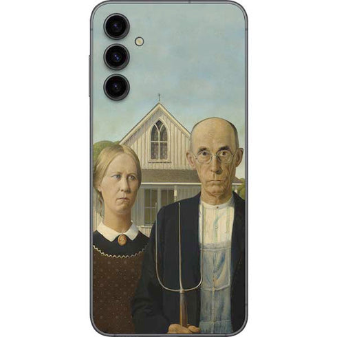 Grant Wood American Gothic Galaxy A14 5G Skin