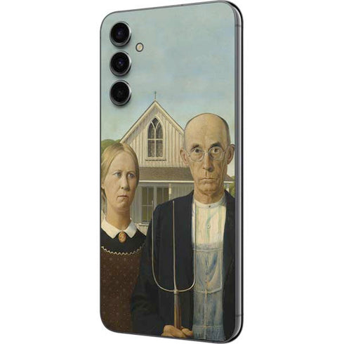 Grant Wood American Gothic Galaxy A14 5G Skin