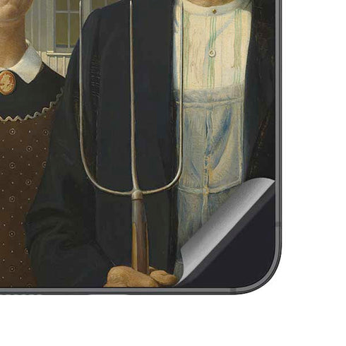 Grant Wood American Gothic Galaxy A14 5G Skin