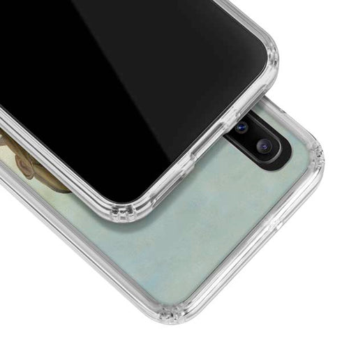 Grant Wood American Gothic Galaxy A30 Clear Case