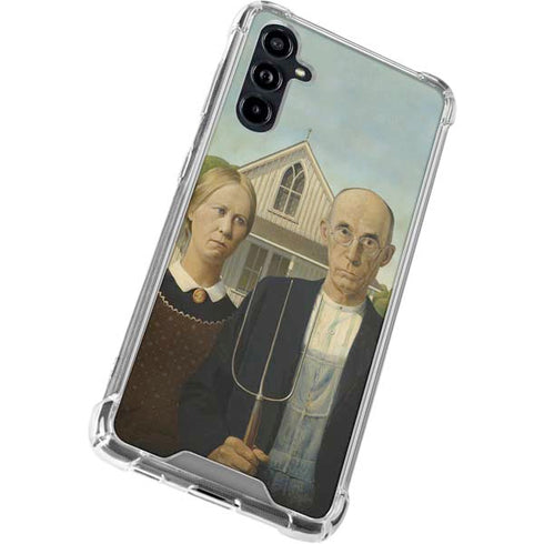 Grant Wood American Gothic Galaxy A54 5G Clear Case