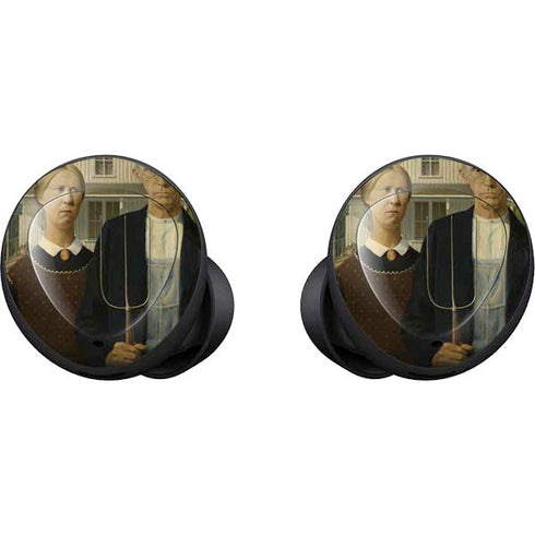 Grant Wood American Gothic Galaxy Buds Skin