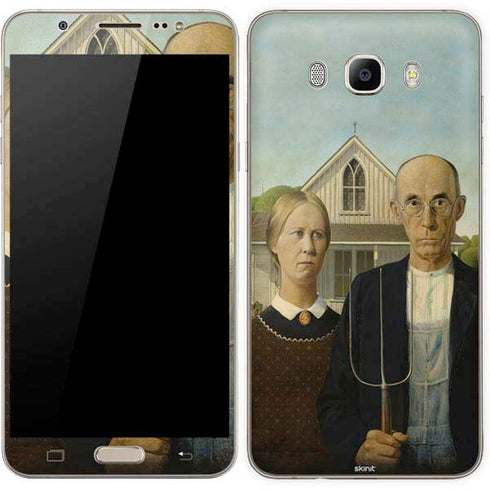 Grant Wood American Gothic Galaxy J7 Skin