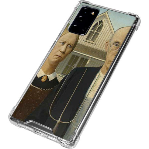 Grant Wood American Gothic Galaxy Note20 5G Clear Case