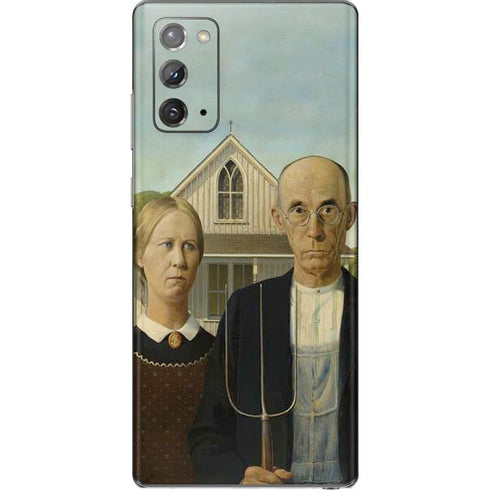 Grant Wood American Gothic Galaxy Note20 5G Skin