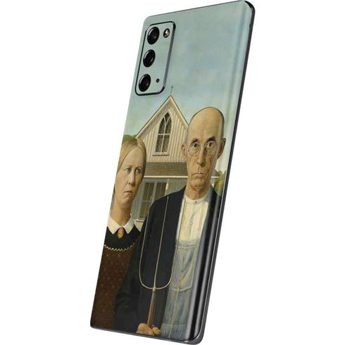 Grant Wood American Gothic Galaxy Note20 5G Skin