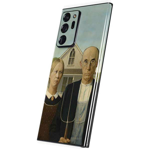 Grant Wood American Gothic Galaxy Note20 Ultra 5G Skin