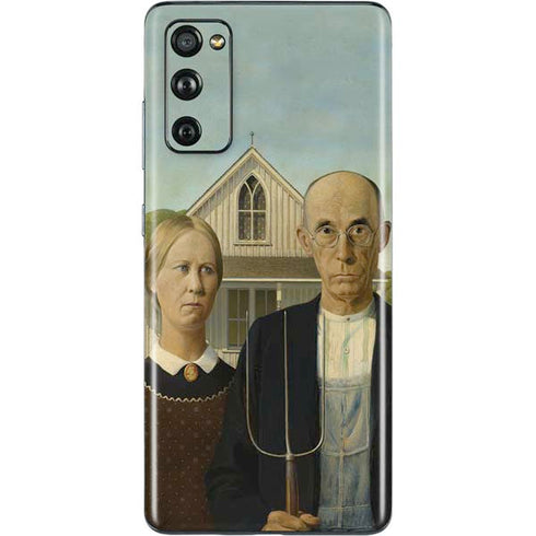 Grant Wood American Gothic Galaxy S20 Fan Edition Skin