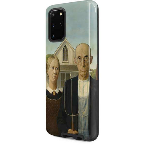 Grant Wood American Gothic Galaxy S20 Plus Pro Case