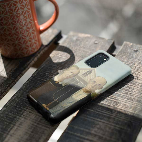 Grant Wood American Gothic Galaxy S20 Plus Pro Case