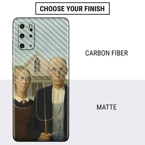 Grant Wood American Gothic Galaxy S20 Plus Skin