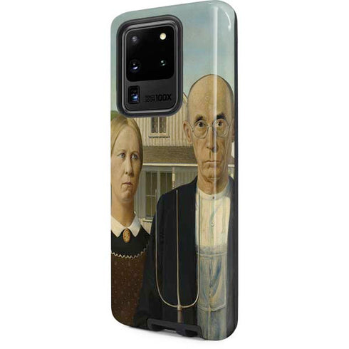 Grant Wood American Gothic Galaxy S20 Ultra 5G Pro Case