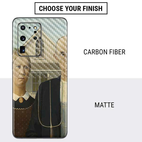 Grant Wood American Gothic Galaxy S20 Ultra 5G Skin