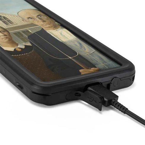 Grant Wood American Gothic Galaxy S20 Waterproof Case