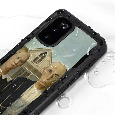 Grant Wood American Gothic Galaxy S20 Waterproof Case