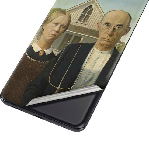 Grant Wood American Gothic Galaxy S21 5G Skin