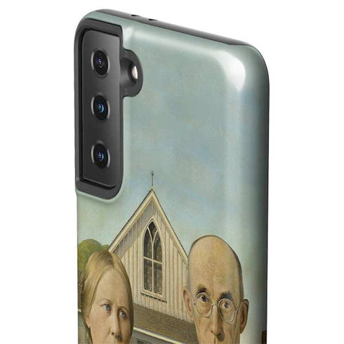 Grant Wood American Gothic Galaxy S21 Plus 5G Pro Case