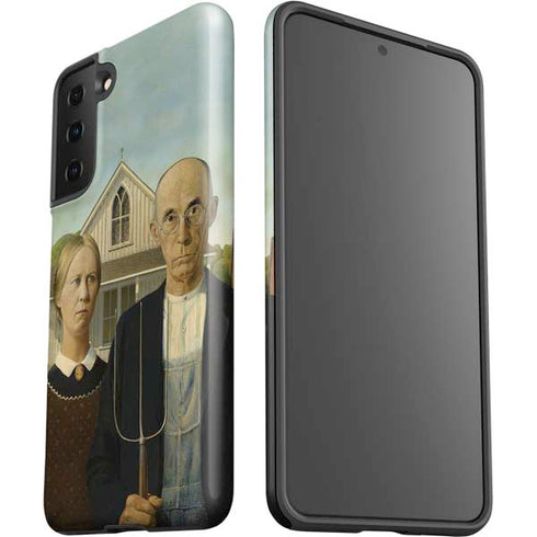 Grant Wood American Gothic Galaxy S21 Plus 5G Pro Case