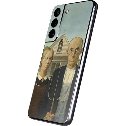 Grant Wood American Gothic Galaxy S22 Skin