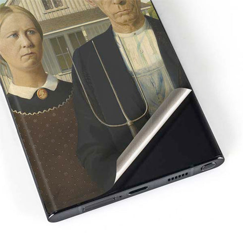 Grant Wood American Gothic Galaxy S22 Ultra Skin