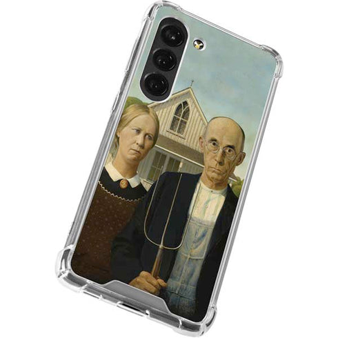 Grant Wood American Gothic Galaxy S23 Clear Case