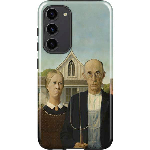 Grant Wood American Gothic Galaxy S23 Plus Pro Case