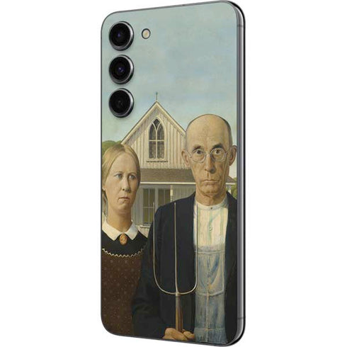 Grant Wood American Gothic Galaxy S23 Plus Skin