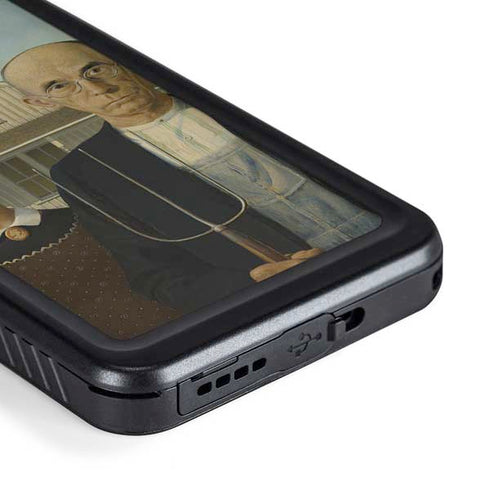 Grant Wood American Gothic Galaxy S23 Plus Waterproof Case