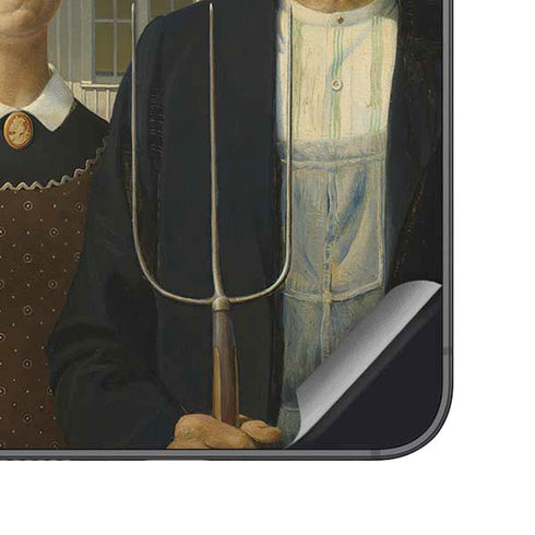 Grant Wood American Gothic Galaxy S23 Skin