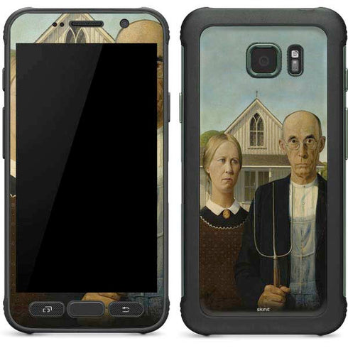 Grant Wood American Gothic Galaxy S7 Active Skin