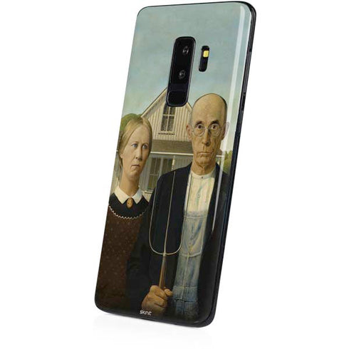 Grant Wood American Gothic Galaxy S9 Plus Skin