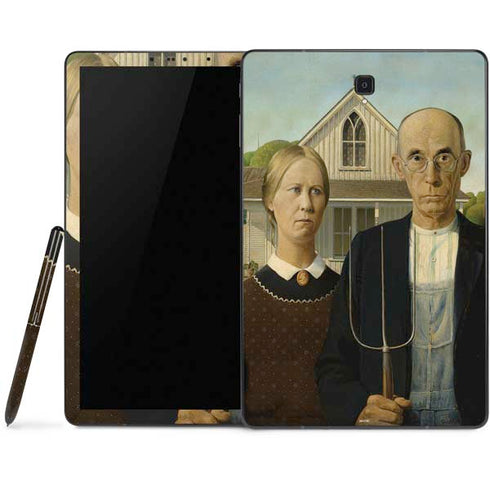 Grant Wood American Gothic Samsung Galaxy Tab Skin