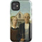 Grant Wood American Gothic iPhone 11 Impact Case