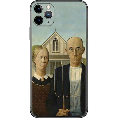 Grant Wood American Gothic iPhone 11 Pro Max Skin