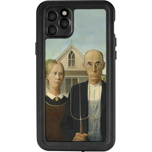 Grant Wood American Gothic iPhone 11 Pro Max Waterproof Case