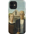 Grant Wood American Gothic iPhone 12 Impact Case
