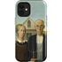 Grant Wood American Gothic iPhone 12 Mini Impact Case