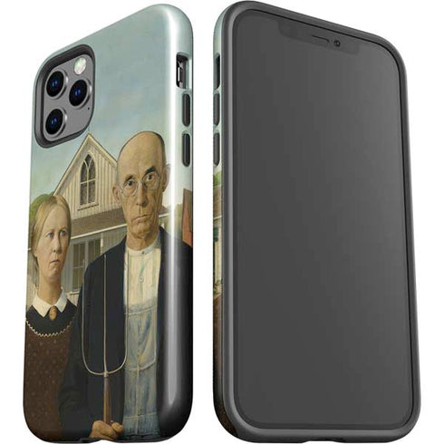 Grant Wood American Gothic iPhone 12 Pro Impact Case