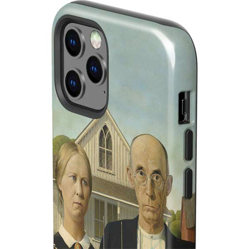 Grant Wood American Gothic iPhone 12 Pro Max Impact Case