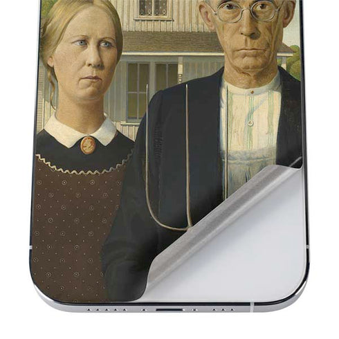 Grant Wood American Gothic iPhone 12 Pro Max Skin