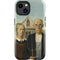 Grant Wood American Gothic iPhone 15 Plus Impact Case
