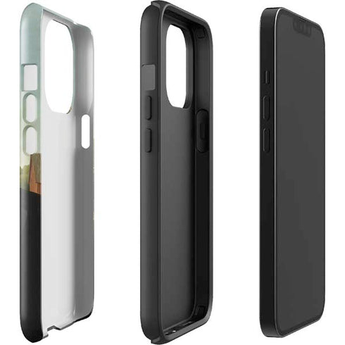 Grant Wood American Gothic iPhone 14 Pro Impact Case